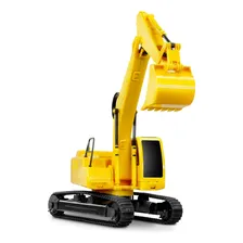 Roma Brinquedos Trator Escavadeira Workers Cor Amarelo Escala 1:16 Foto  mini 1
