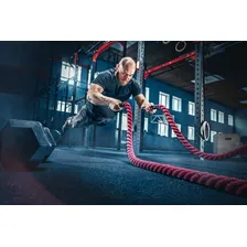 Rope Training Cross Corda Naval 15 Mts 40mm Preta Funcional Foto mini 4