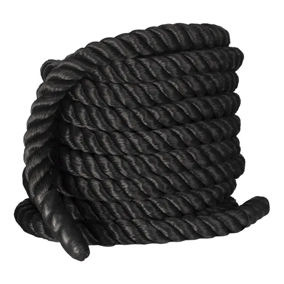 Rope Training Cross Corda Naval 15 Mts 40mm Preta Funcional Foto 1