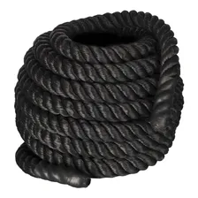 Rope Training Cross Corda Naval 15 Mts 40mm Preta Funcional Foto mini  3