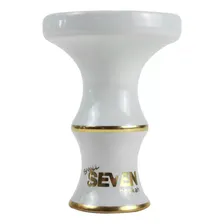 Rosh Cerâmica Queimador Seven Small Hookah - Branco Foto  mini 1