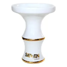 Rosh Para Narguile Seven Hookah Gold Cores Cor Branco Foto mini 1
