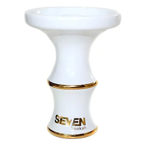 Rosh Para Narguile Seven Hookah Gold Cores Cor Branco Foto 1