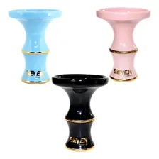 Rosh Para Narguile Seven Hookah Gold Cores Cor Branco Foto mini 2