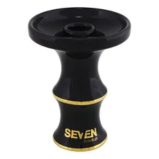 Rosh Queimador Narguilé Seven Bowl - Gold Edition Preto Foto  mini 1