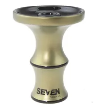 Rosh Queimador Narguile Seven Hookah Premium Cor Taupe Brown Foto mini 1
