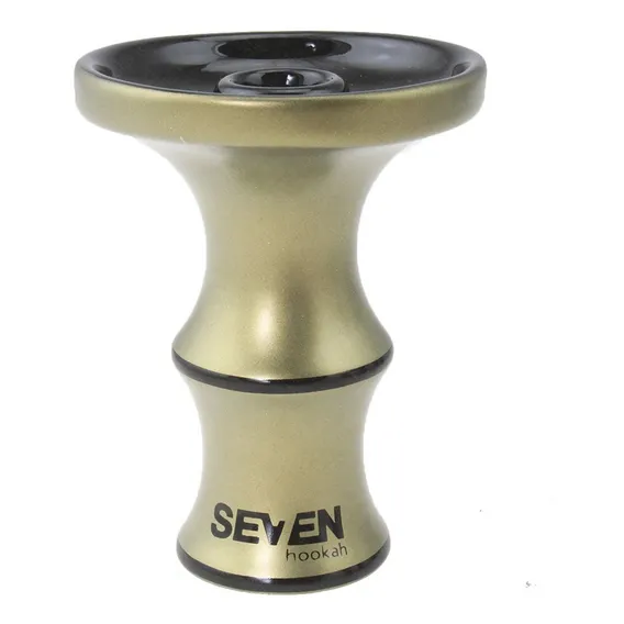 Rosh Queimador Narguile Seven Hookah Premium Cor Taupe Brown Foto 1