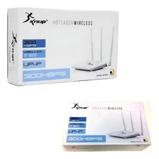 Roteador 3 Antenas Wifi 300 Mbps Knup Alta Velocidade Foto mini  2