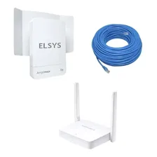 Roteador com balanceamento de carga Elsys Modem Roteador 2g 3g 4G Kit Completo branco kit x 3 unidades Foto  mini 1