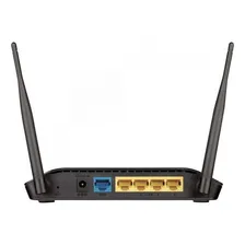 Roteador D-Link N300 DIR-615 WRT300N preto Foto mini 2