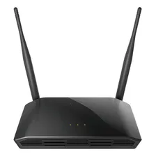 Roteador D-Link N300 DIR-615 WRT300N preto Foto mini 1