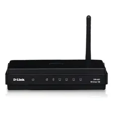 Roteador D-Link sem fio N DIR-600 preto Foto  mini 1