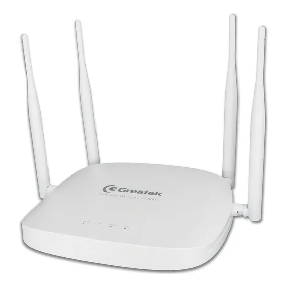 Roteador e Repetidor 1200Mbps função Mesh 1200AC Gigabit - GREATEK Foto 1