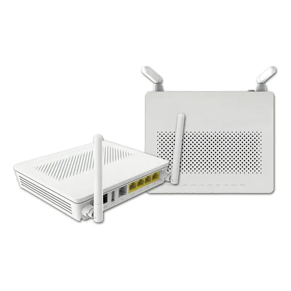 Roteador Onu Gpon Huawei Wifi Hg8546m 2pots + 4ge + 1usb Cor Branco Bivolt Foto 1