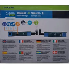 Roteador Sem Fio Wireless G Linksys Wet54g 2.4ghz Foto mini 3