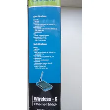 Roteador Sem Fio Wireless G Linksys Wet54g 2.4ghz Foto mini 4