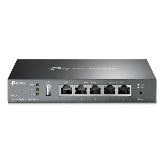 Roteador Tp-link Load Balance Router Multi-wan Vpn Tl-er605 Foto 1