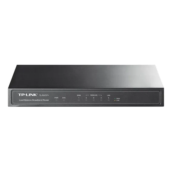 Roteador Tp-link Tl-r470t+ Preto 110v/220v Foto 1