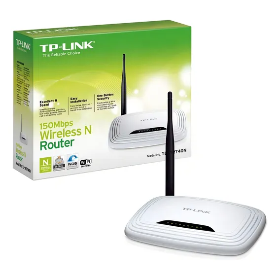 Roteador Tp-link Tl-wr740n Wireless N Ieee 802.11b/g/n Foto 1