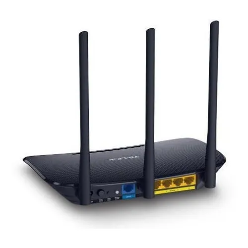 Roteador Tp-link Tl-wr940n Wireless 450mbps Cor Preto Foto 1