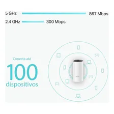 Roteador Tp-link Wi-fi Mesh Dual Band Ac1200 Deco M4(1-pack) Foto mini 4