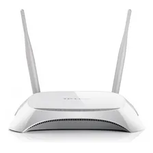 Roteador Tplink N300 3g/4g 2 Antenas Tl-mr3420 Wireless + Cor Branco 110v/220v (bivolt) Foto mini 3