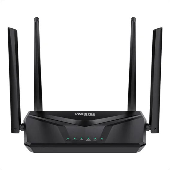 Roteador Wi-fi 5 W5-1200gs Dual Band Ac 1200mbps Intelbras Cor Preto Foto 1