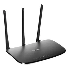 Roteador Wi-fi Tp-link Wr949n 3 Antenas 450mbps Preto Foto mini 1