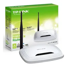 Roteador Wi-Fi Wi-Fi TP-Link TL-WR740n sem fio N 150mbp Foto mini 1