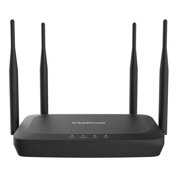 Roteador Wireless Wi-force Intelbras Gf 1200 Cor Preto Foto 1