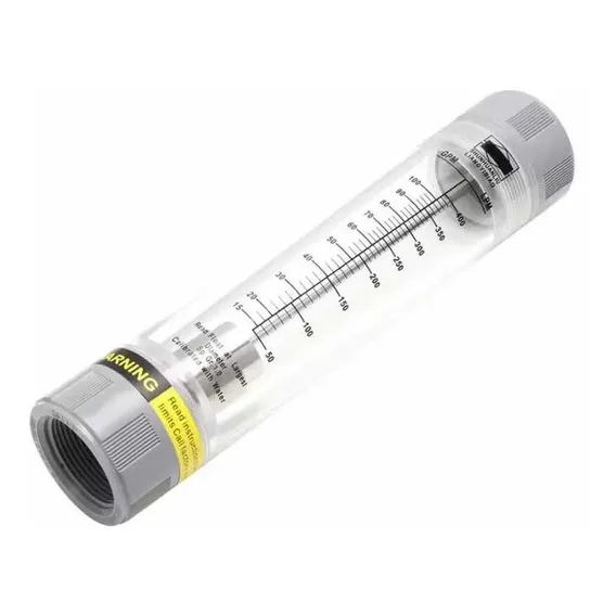 Rotâmetro Medidor De Fluxo Água 50~400lpm Foto 1
