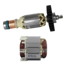 Rotor E Estator 110v P/ Martelete Makita Hr2610t Foto mini 1