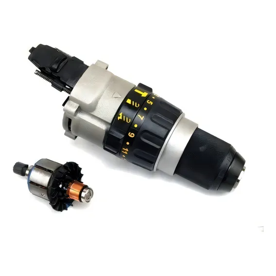 Rotor + Mandril + Transmissão P/ Dcd985 E 980 Dewalt N219252 Foto 1