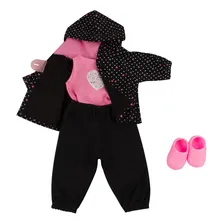 Roupa Boneca - Kit Luxo Moletom Adora Doll - Laço De Fita Foto mini 1