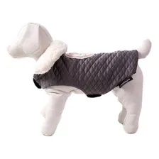 Roupa Para Cachorro Jaqueta Snoopy Abaixo De Zero Cinza Gg Foto mini 3