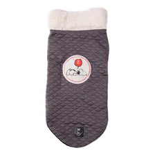 Roupa Para Cachorro Jaqueta Snoopy Abaixo De Zero Cinza Gg Foto mini 1