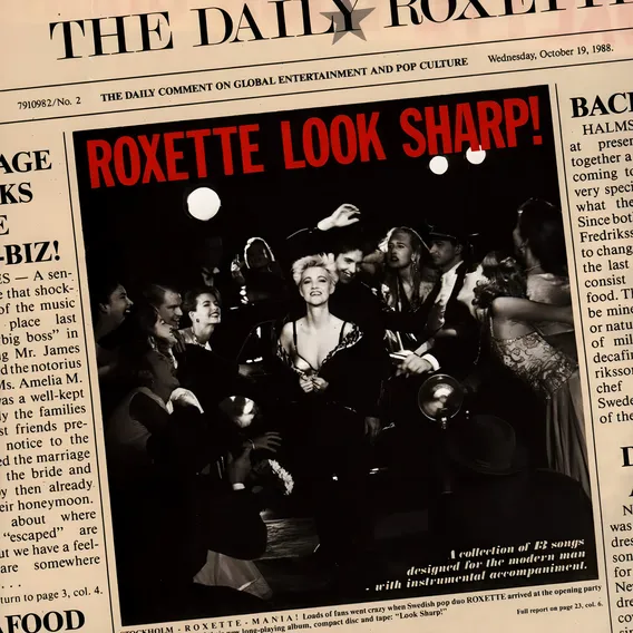 Roxette Cd Look Sharp! Raridade Versão Do Álbum Estandar Foto 1