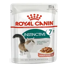 Royal Canin alimento úmido instinctive 7+ gatos 85g Foto mini 1
