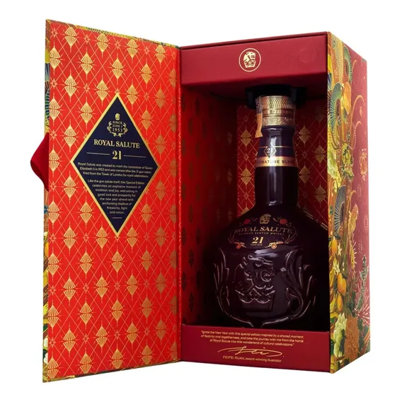 Royal Salute Whisky escocês Foto 1