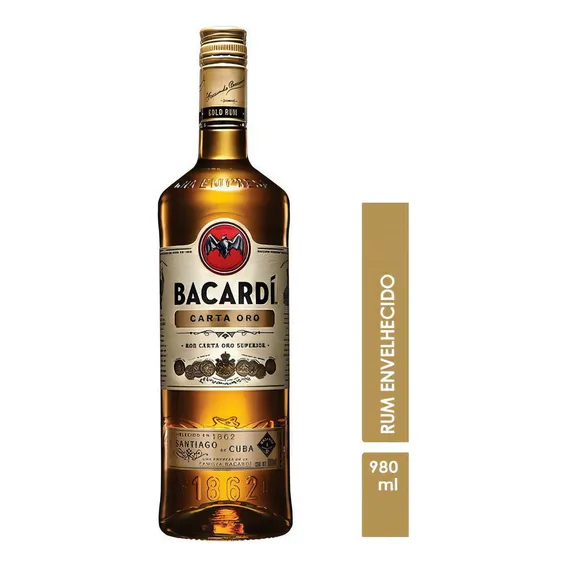 Rum Bacardà Carta Oro 980 Foto 1