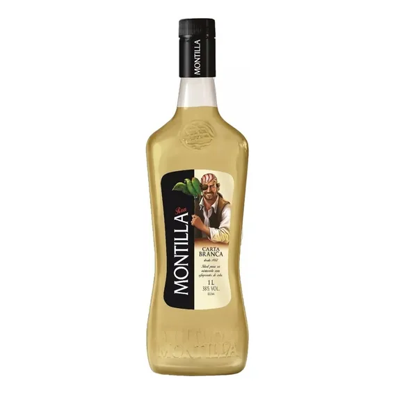 Rum Brasileiro Carta Branca Montilla Garrafa 1l Foto 1