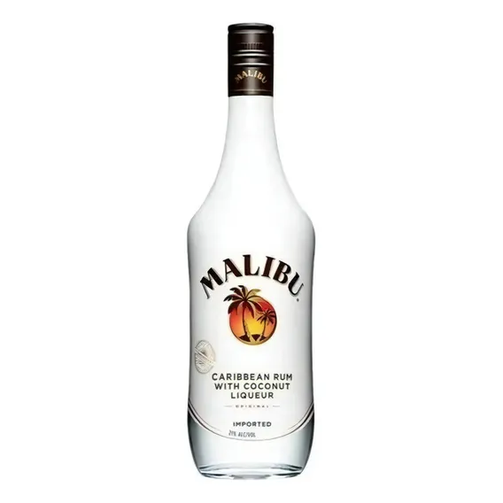 Rum Caribenho Com Coco Malibu Garrafa 1l Foto 1