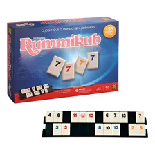 Rummikub Grow Jogo Tabuleiro Brinquedo Criança InteligĂȘncia Foto mini 1