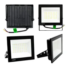 RY Kit 5 Refletor Led 100w Holofote Bivolt Prova Dágua Verde Foto mini  2