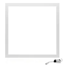 RY Luminária Plafon Led 48w 60x60 Sobrepor Quadrado Frio Estrutura Branco-frio Foto  mini 1