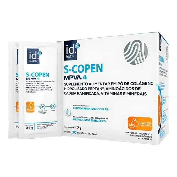 S-copen Mpva-4 C/ 30 Sachês De 24g Sabor Tangerina Foto 1