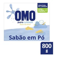 Sab茫o Em P贸 Omo Puro Cuidado 800g Foto mini 1