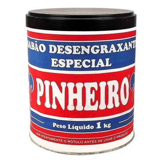 Sabão Desengraxante Em Pasta Pinheiro 1kg Foto 1
