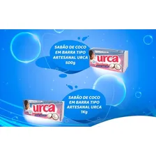 Sabão em Barra Artesanal Coco Urca Premium Pacote 1kg 5 Unidades Foto mini 3