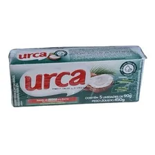 Sabão em Barra Artesanal Coco Urca Premium Pacote 1kg 5 Unidades Foto mini 2